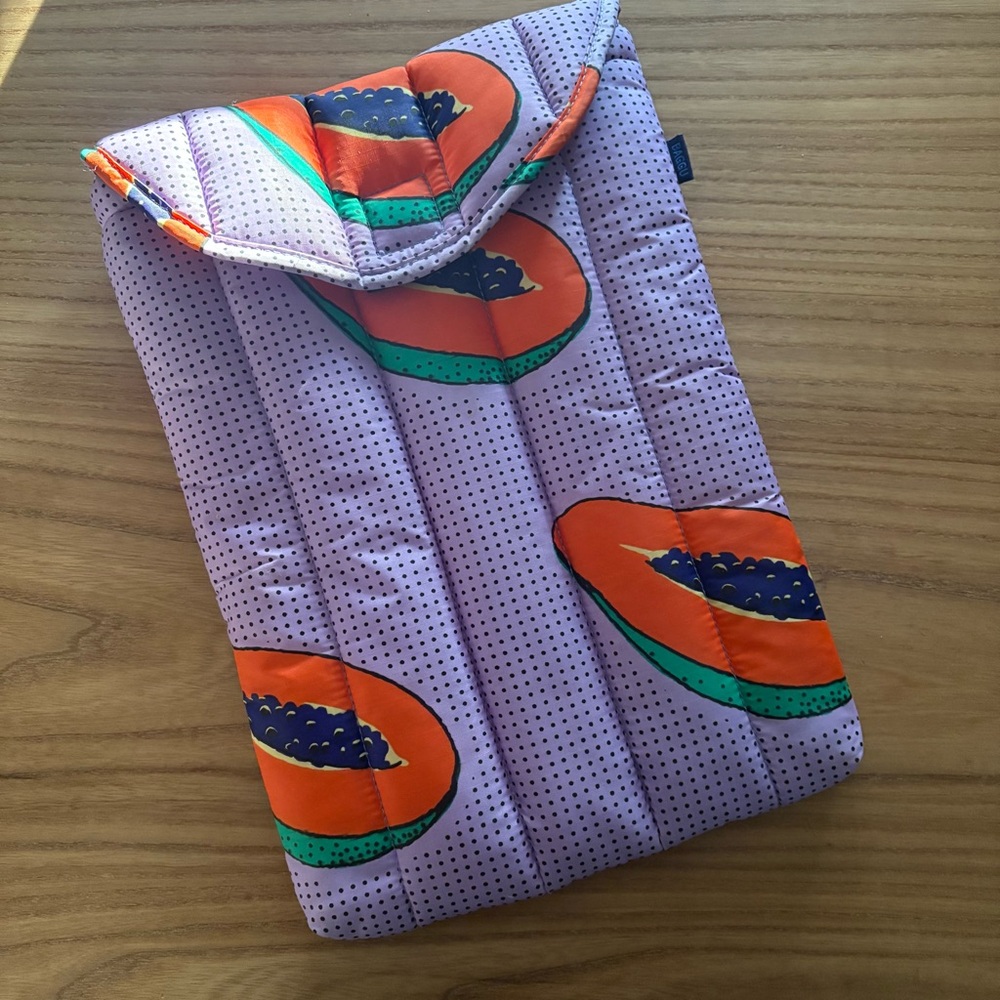 Baggu laptop sleeve